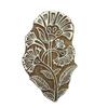 Bordürenstempel Dekorative Holz-Textil-Stempel Florale Deko-Blöcke