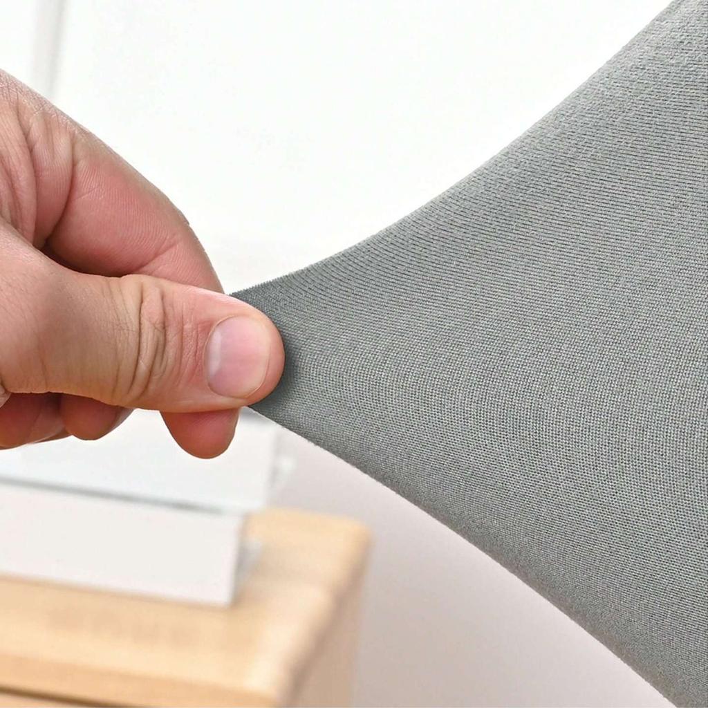 Simple Knitted Eames Chair Cover Elastic Solid Color Milk Silk Shell Chair Cover Universal In All Seasons