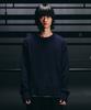 NOCLE Dylan Back Cable Knit Navy