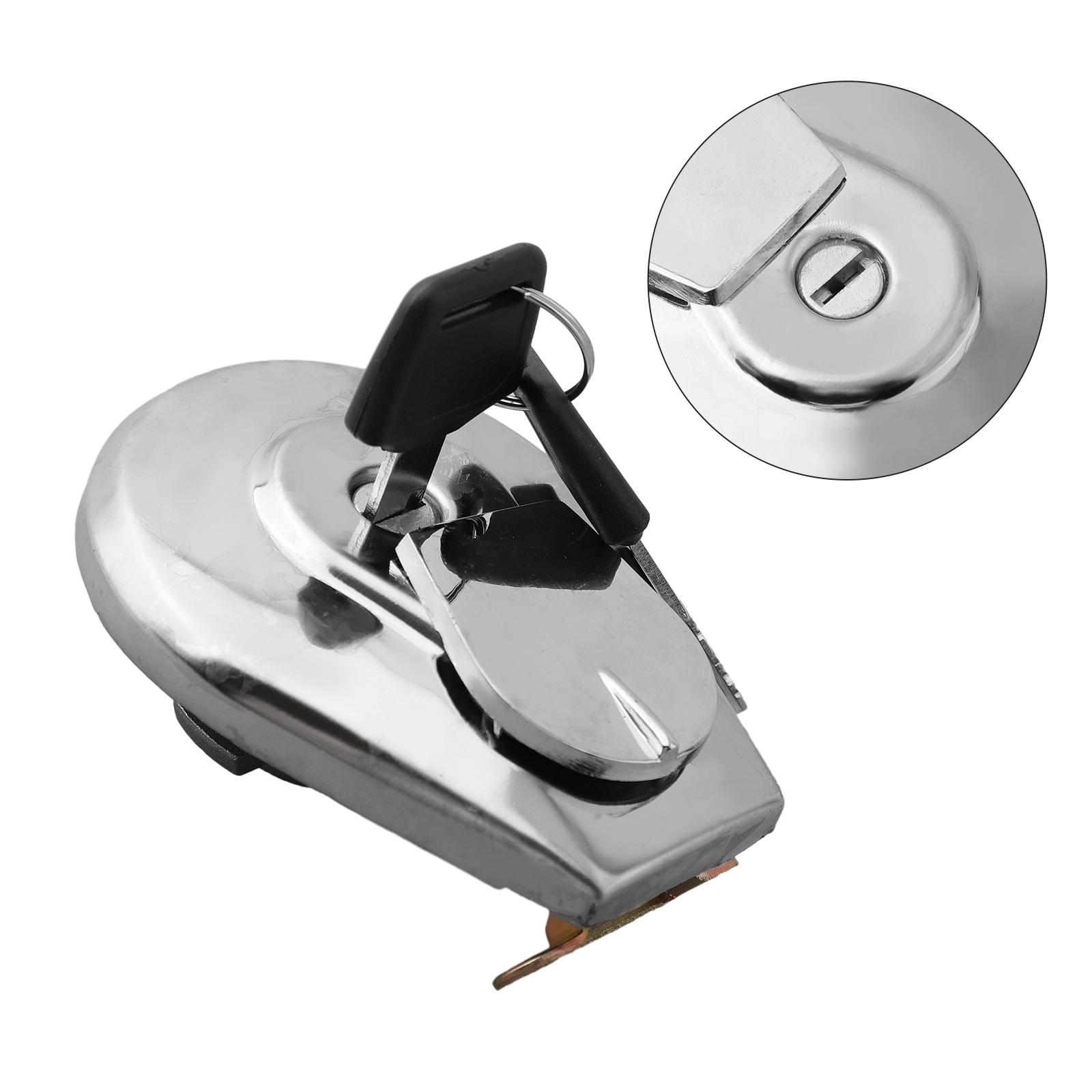 

Motorcycle Gas Cover Tank Cover Has 2 Keys Rustproof Exquisite Design Suitable For Honda VF750C VF750 VF 750700