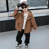 Stylish Boys' Windbreaker: Autumn 2025 Street Style Trench Coat