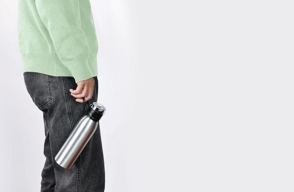 Kakusei Aluminum Water Diameter X 11cm Width X Bottle, 600ml, 6.6cm 24.2cm Height, AL-01