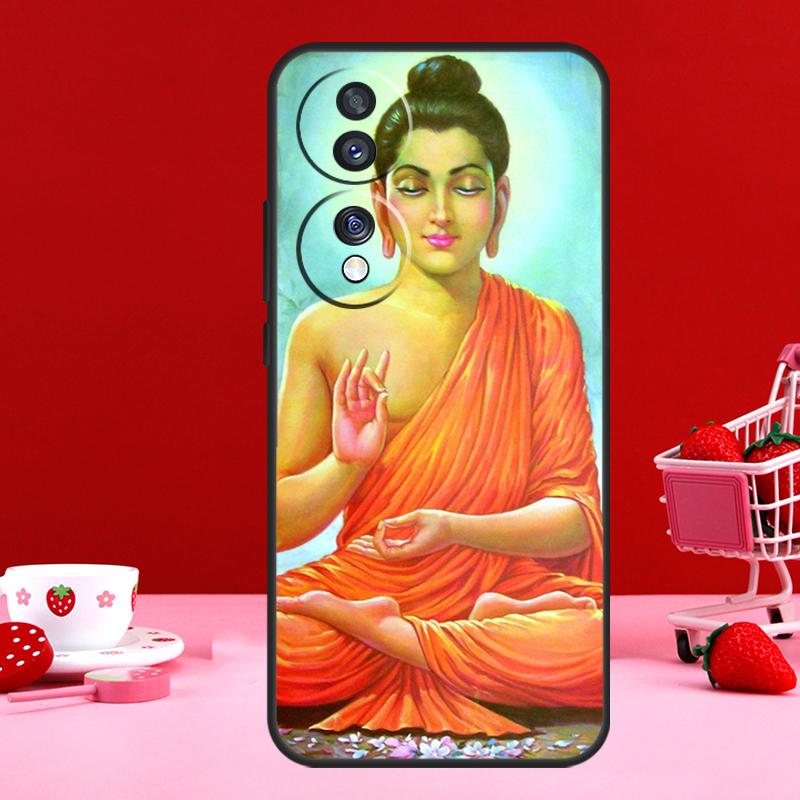 Buddha Art For Honor X9b X8b X8a X9a X6a X7a X6 X7 X8 X9 Honor 90 70 50 Magic 5 Lite Magic 6 Pro Case
