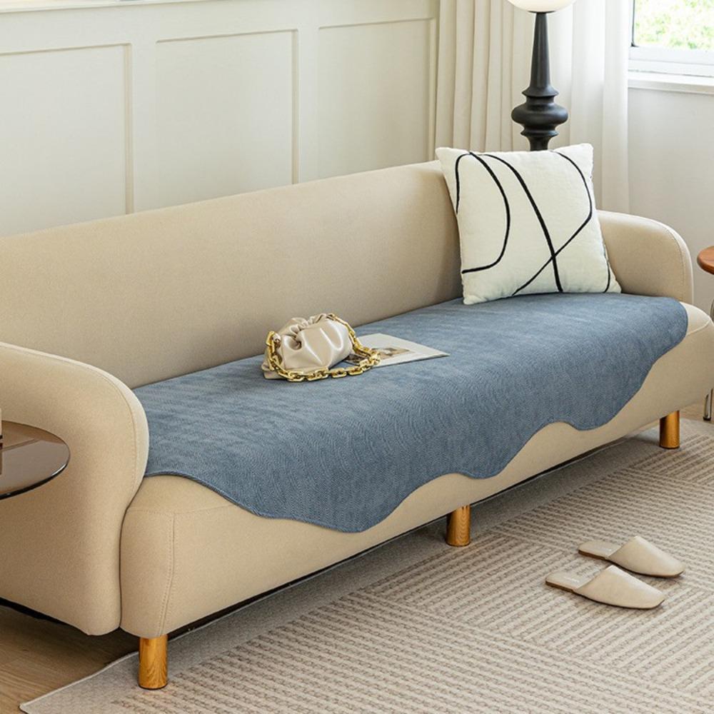 2025 new irregular special-shaped sofa cushion non-slip seat cushion light luxury sofa towel cloth high-end sense universal in all seasons