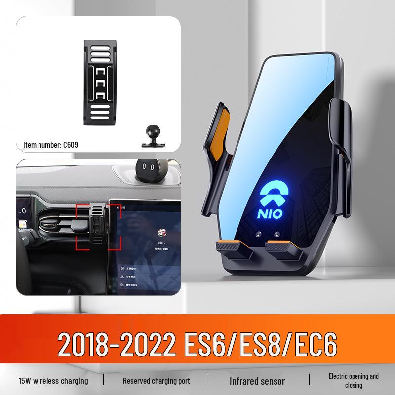 NIO EC6/ES6/ES8 Car Phone Holder & Navigation Base for 2018-2022 Models