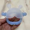 3pcs Food Grade Bunny Teething Toy Soft Silicone Teething Toys Easy Grip Teether Ring  Baby Chewing
