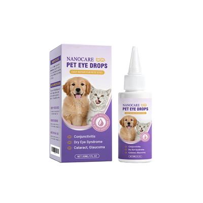 Pet Eye Drops: A Cleaning And Care Drop For Cats And Dog Tear Stains And Secretions. Universal For Pet Cats And Dogs30ml
