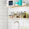 2 Pieces L-Shape Floating Shelf Brackets Invisible Shelf Support Right Angle Metal Wall Mounted Brackets Easy to Install