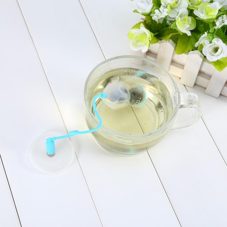 Creative Diver Shape Tea Strainer Filter Silicone Teabags