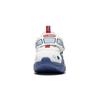 Li Ning Childrens Starshine Non-Slip Shock Absorbing Wear-Resistant Casual Shoes Kids Casual Shoes White Blue YKNS024-1