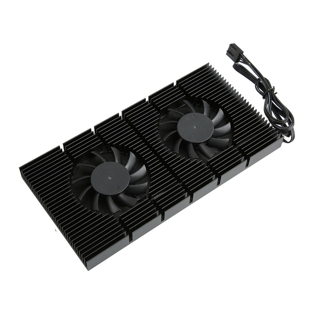GPU Backplate Radiator Aluminum Alloy Fast Heat Sink 4 Pin Backplane Memory Cooler for RTX3090 3080 3070