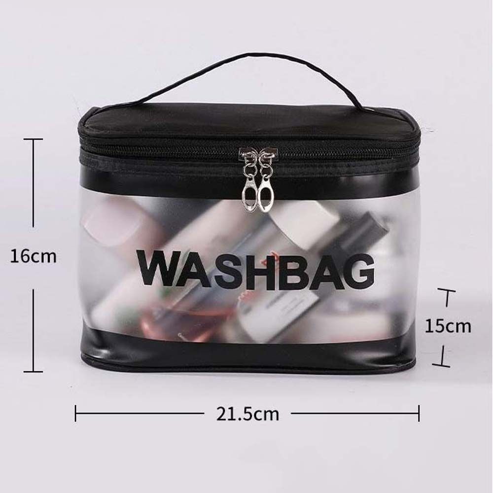 Travel Handbag Wash Bag PVC Cosmetic Organizer Cosmetic Storage Bag Makeup Bag Toiletry Bag