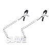 BDSM Stainless Steel  Chain Nipple Milk Clips Breast Clip Sex Slaves Clamps Adult Sex Toys for Couples Bondage Chains