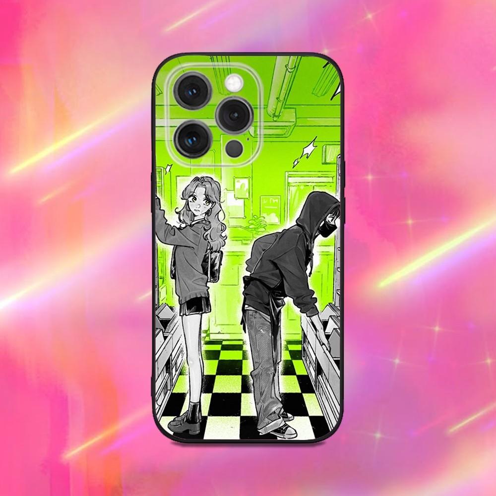 Aya Osawa Mitsuki Koga MitsuAya Phone Case For iPhone 16,15,14,13,12,11,Pro,Max,Plus,XS,XR,SE,8,7,Mini,Soft Silicone Black Case