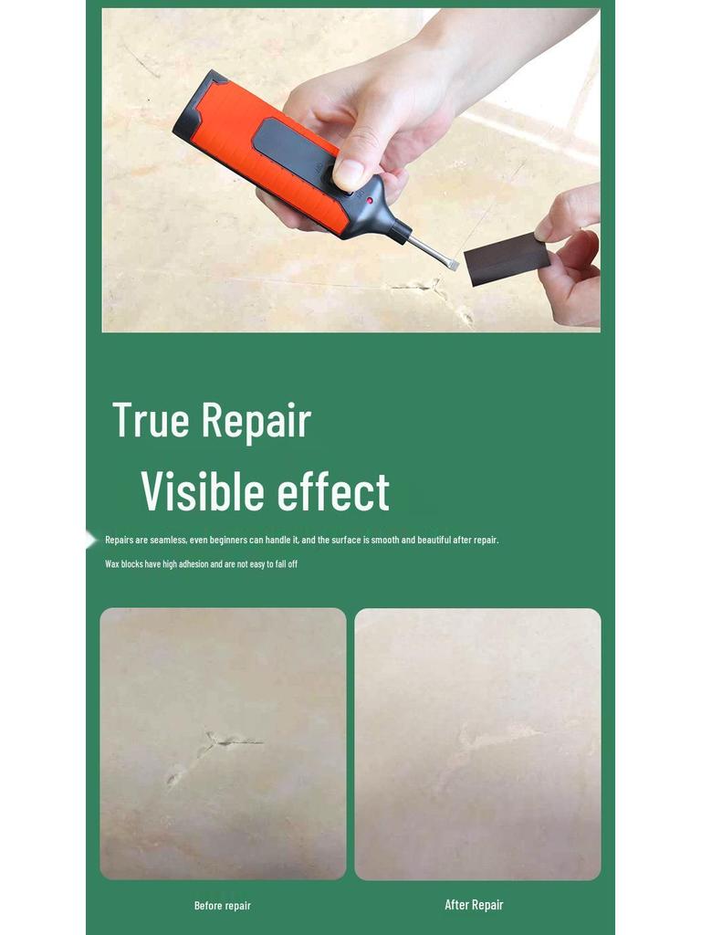 14-Piece Tile Repair Kit: Wax Filling Tool Set for Porcelain Walls