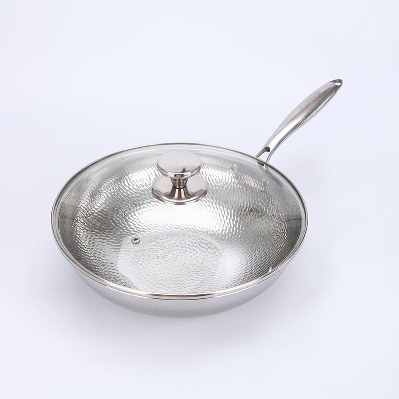 ZISIZ Hammered Non-Stick Wok