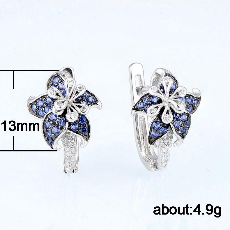 Flower Fairy Series, Sexy Blooming Mandala Earrings Chic French Temperament Women'S Versatile Earrings