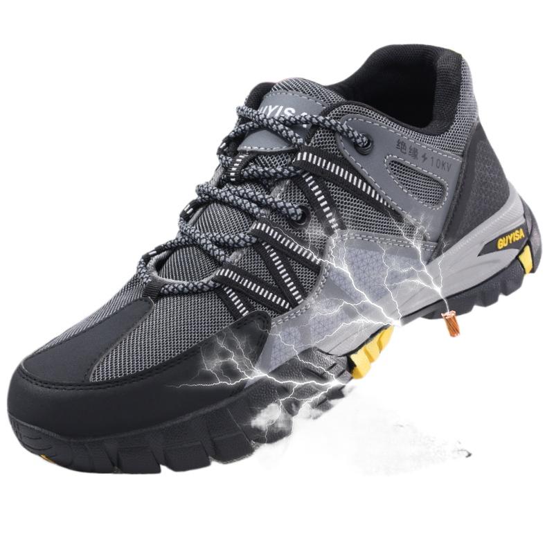 Insulated Shoes Men's Plastic Bag Head Anti-smashing and Anti-piercing Protective Insulation 10KV Electrical Shoes