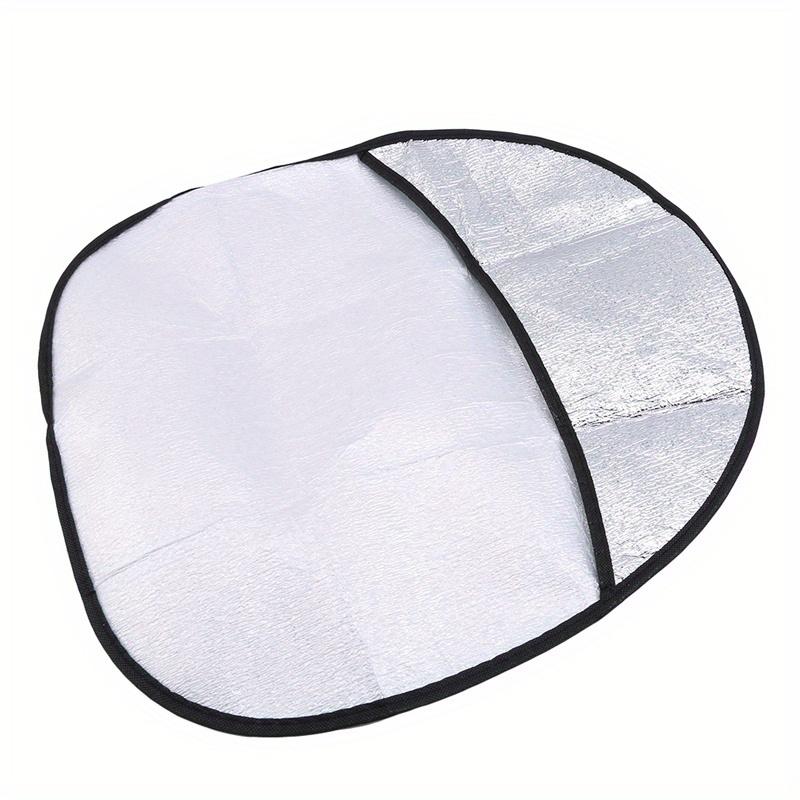

Keep Your Car Cool & Protected - Steering Wheel Sun Shade Cover Fits All SUVs, Trucks & Cars 1pc серебряный