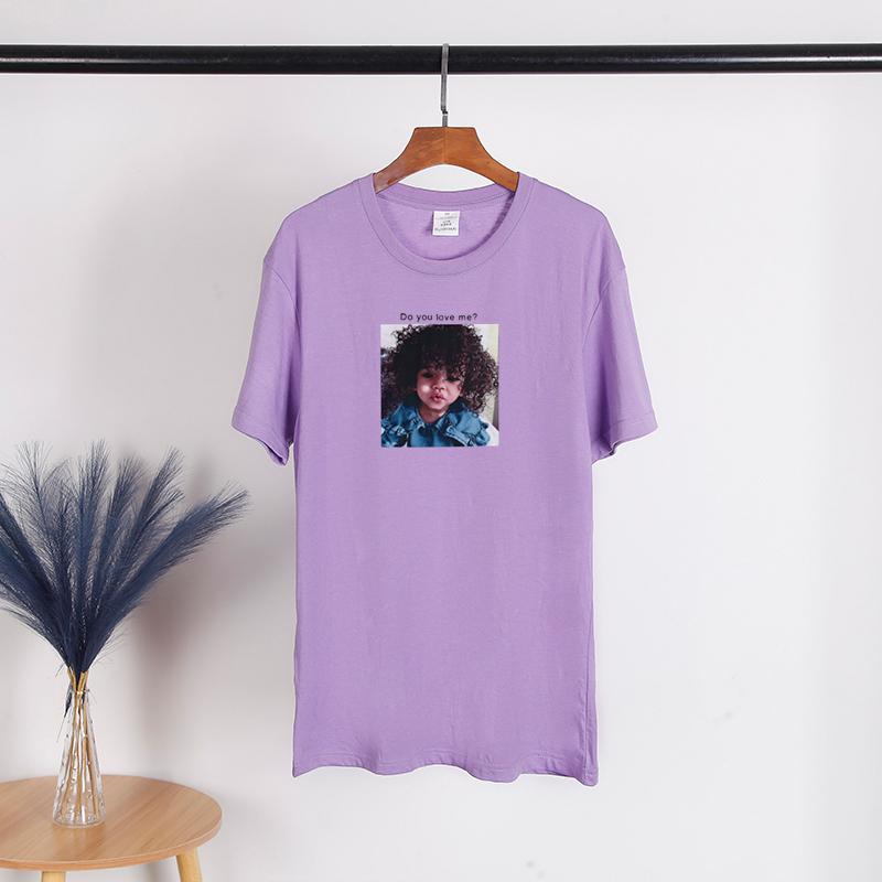 TWINFLAMES Women Printed Casual Basic T shirt Young Girls Soft Hand Feel Y2K Harajuku T-shirts Female Tops Tees