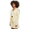 Sweatshirt à capuche zippé femme Urban Classics Organic Terry - jaune - XS