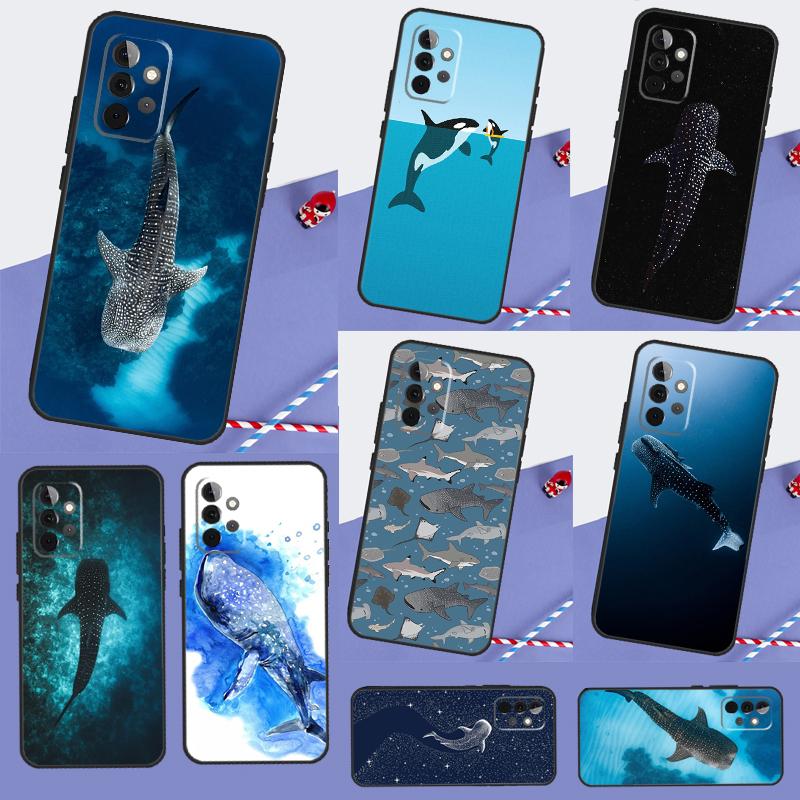 Žralok velrybí Ryby Pro Samsung Galaxy A05 A06 A56 A36 A26 A16 A22 A32 A52 A54 A34 A14 A55 A15 A53 A33 A35 Pouzdro