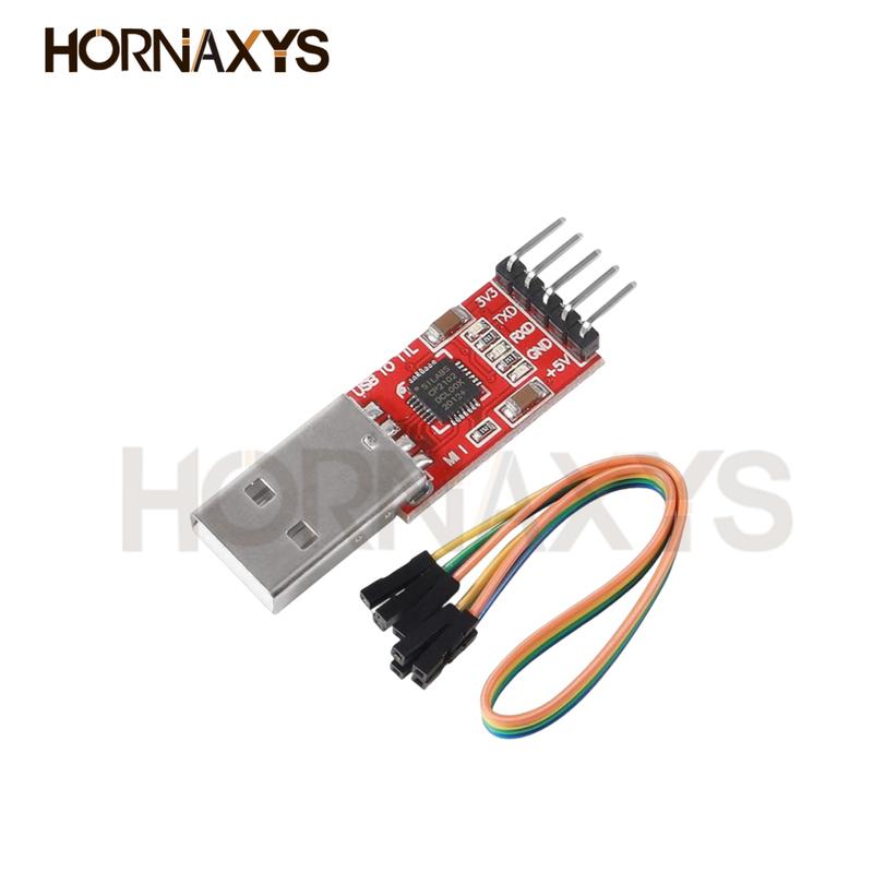 1/3/5pcs CP2102 module USB to TTL serial UART STC download cable PL2303 Super Brush line upgrade