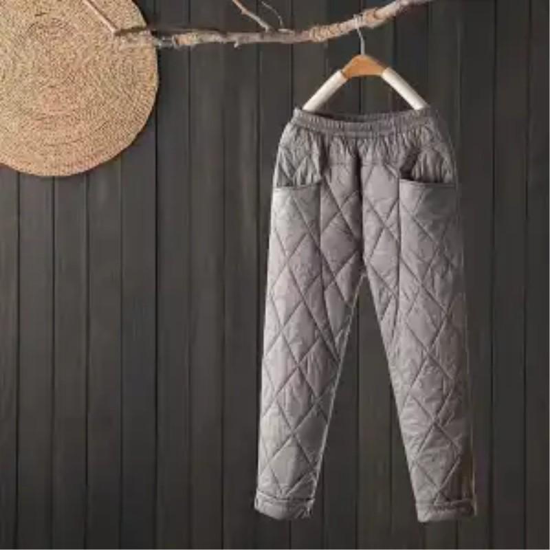 Pantaloni Invernali Caldi Spessi Elastici a Vita Alta da Donna per la Neve Pantaloni Larghi Mujer