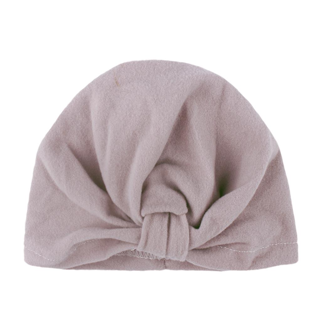 Bohemian-Style Baby Pullover Hat: Soft & Comfortable Knotted Infant Cap
