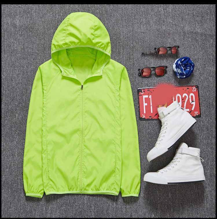 

Одежда для пешего туризма с защитой от ультрафиолета и солнца, мужская велокуртка, водонепроницаемая, быстросохнущая, солнцезащитная, для занятий спортом на открытом воздухе, ветровка XS