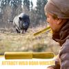 Portable Imitation Sound Hog Call Tool Outdoor Log Wild Boar Whistle To Attract Wild Boars Attract Wild Boar Whistle Wooden Hog