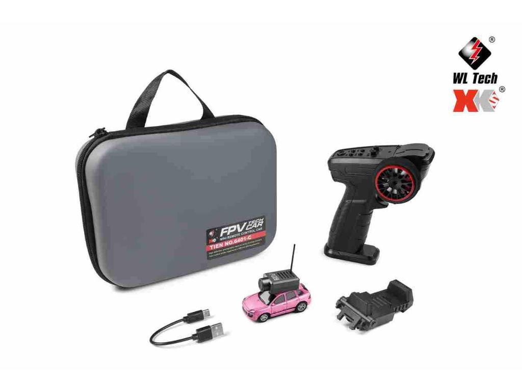 Weili 6401FPV Camera Car: WiFi Controlled Mini RC Car with Mobile App Operation