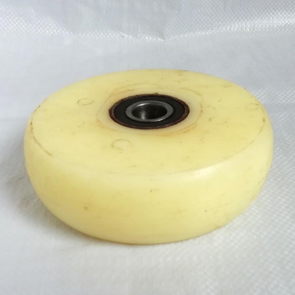 6-дюймовое усиленное нейлоновое колесо для тележки с подшипником 204, толщиной 45 мм