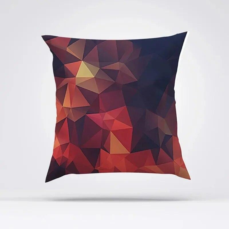 Home room decoration office chair living room sofa cushion cover 45x45cm peach skin pillowcase