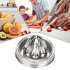 Citrus Reamer For Wide Mouth Jar Reusable Citrus Reamer Stainless Steel Juicer Lid Handle Leak-Proof Bottle Cap Manual Juice