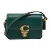 New COACH Studio Cow Leather Shoulder Bag Crossbody Bag Small Size Women's Vintage Green CC484-B4CZS