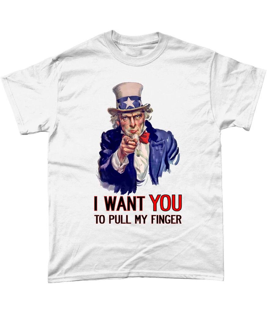 Pull My Finger T Shirt Comedy Father's Birthday Gift Joke