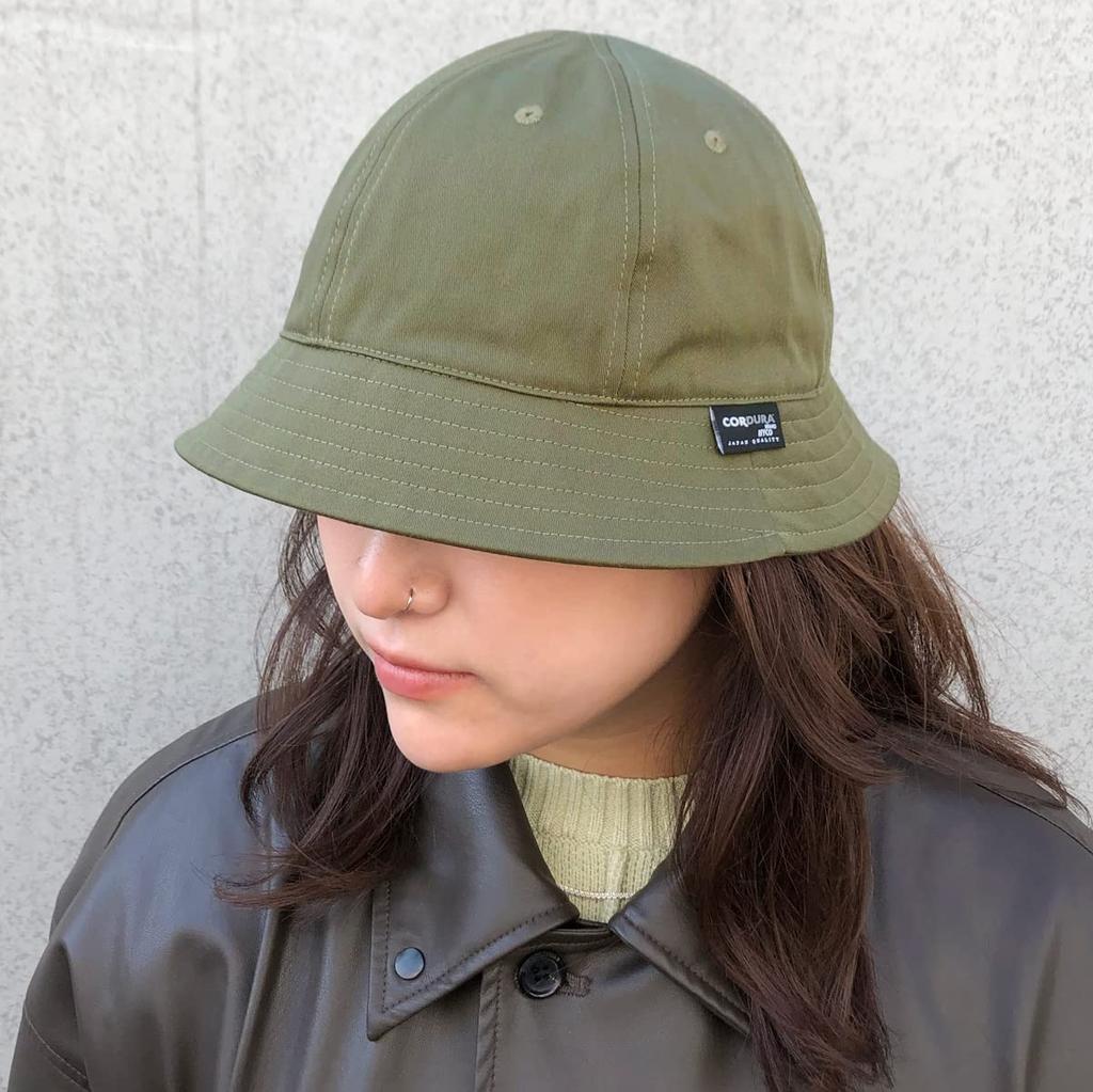 Basic Ench Cordura NYCO Crew Made with Japanese Cordura Fabric and Back Mod Coat One Size Fits and Hat, Satin, Hat, All, Navy, Men's Women's