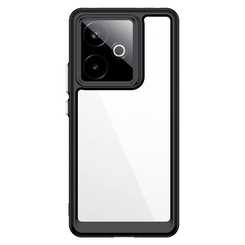 

For Realme GT 7 GT 7T Case Clear Hard PC Back + Soft TPU Bumper Camera Lens Protection Transparent Cover for Real Me GT7 realme GT 7T