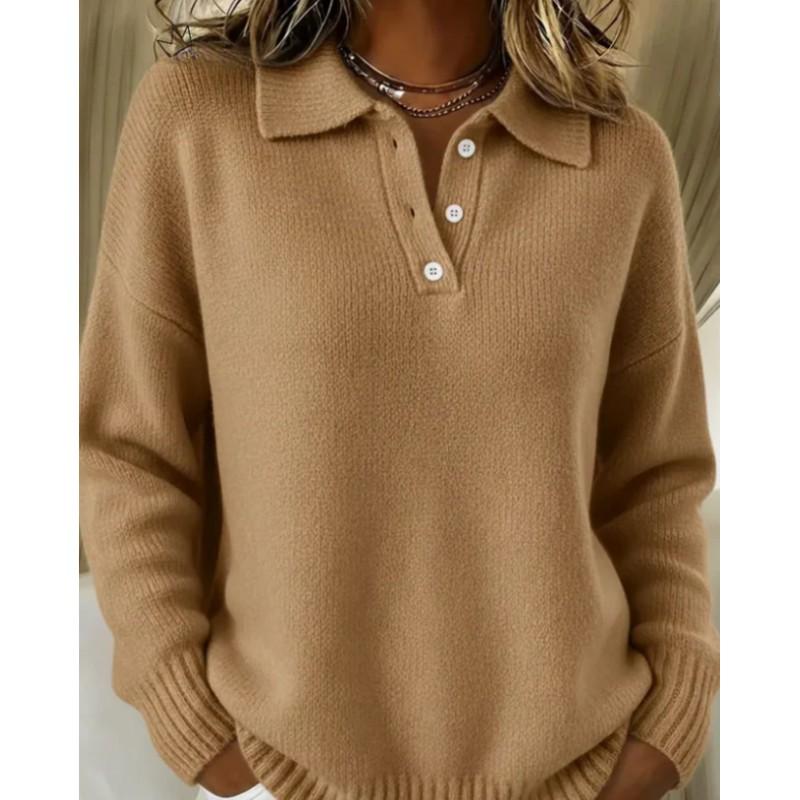 Womens Oversized V-Neck Knit Cardigan Sweater Soft Casual Long Sleeve Loose Fit Wear