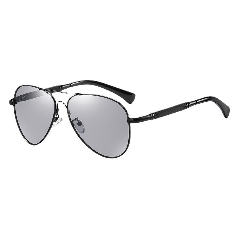 Men And Women Polarized Sunglasses Colored Reflective Glasses Driving Sunglasses Black Unisex Pilot Lenses Uv400