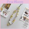 Cartoon Cat Candy Phone Lanyard With Pvc Chain For Kids And Adults