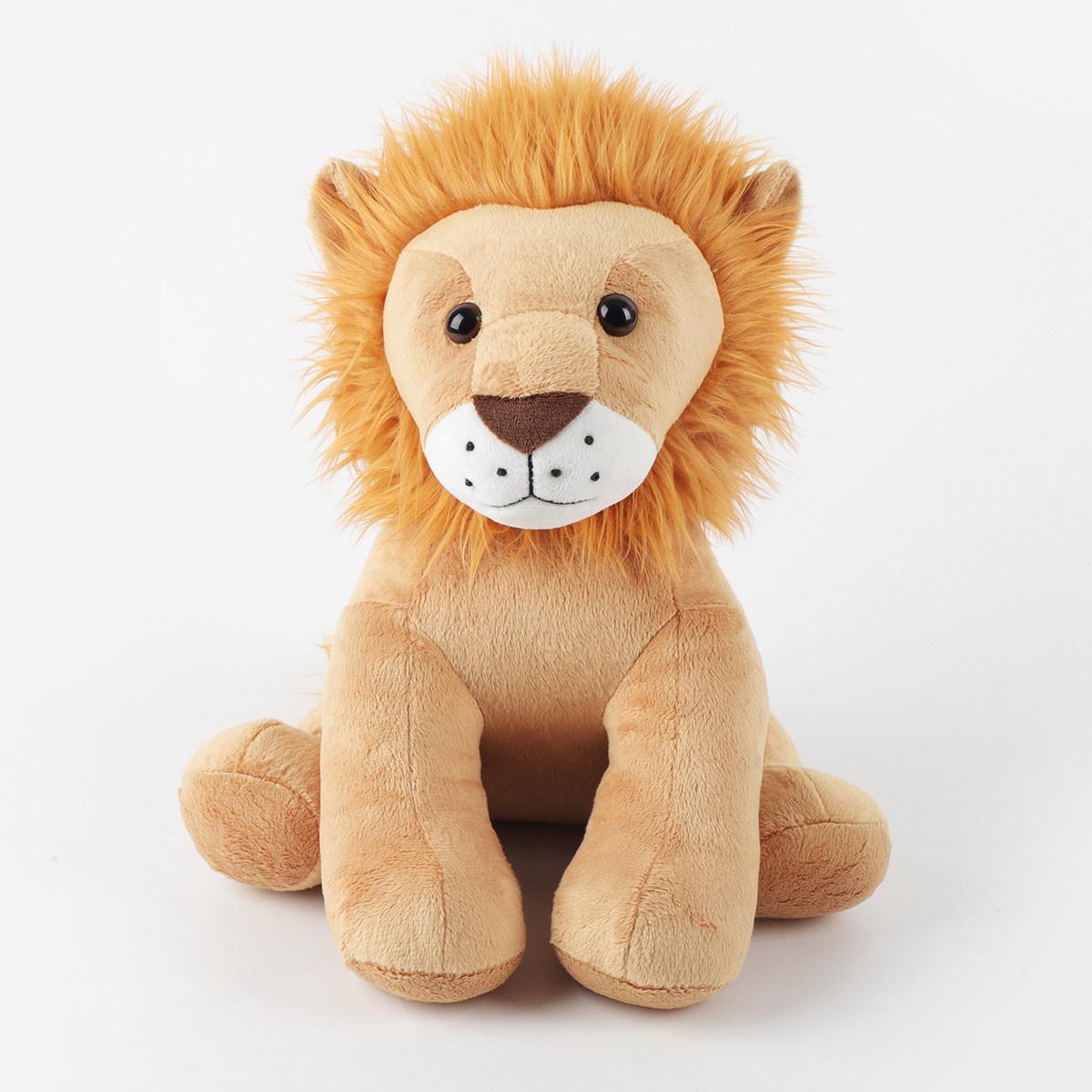 

Doll doll simulation lion plush toy forest animal lion doll creative children s gift 17cm0.12kg львиный