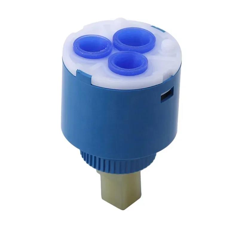 Cartuccia a Disco Ceramico 35mm 40mm - Miscelatore Rubinetto Valvola Termostatica Cartucce di Ricambio in Plastica PP Controllo Acqua