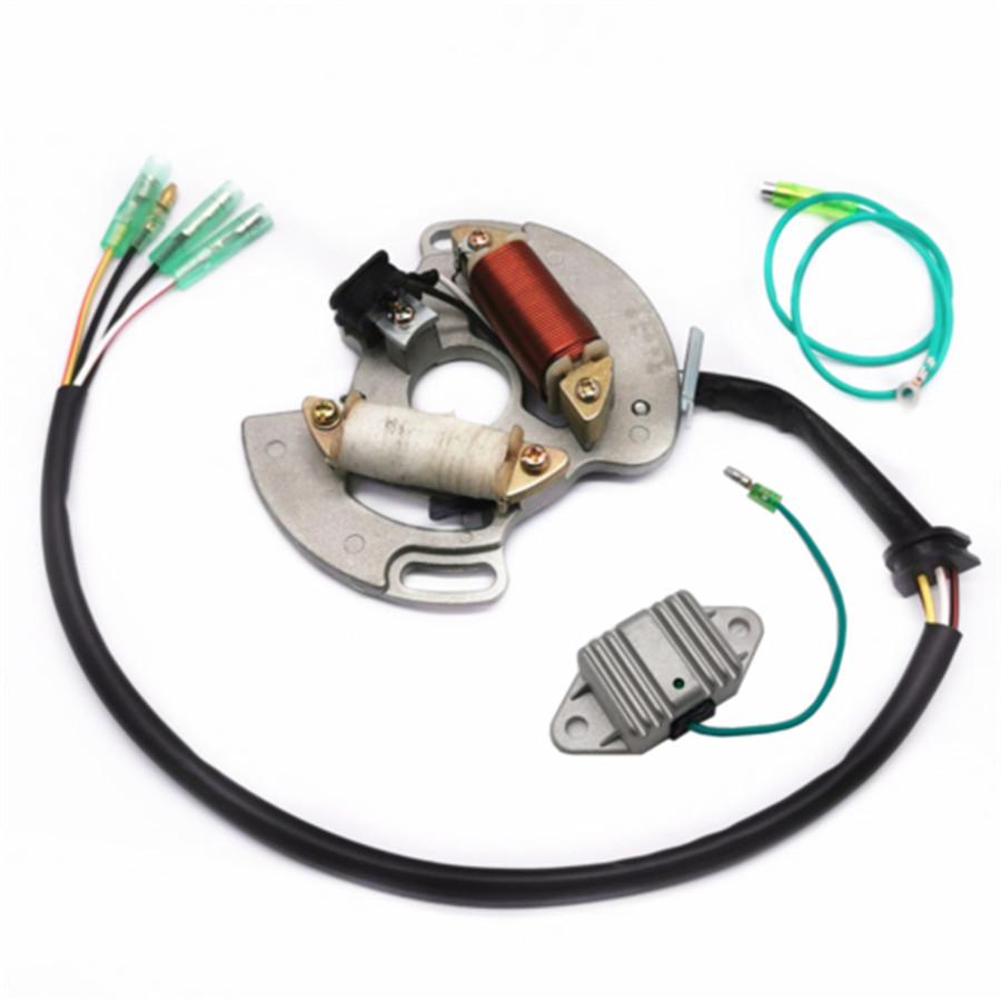Set Bobină de Aprindere ATV, Bujie, Regulator, Stator Pentru 1997-01 Blaster 200 YFS200