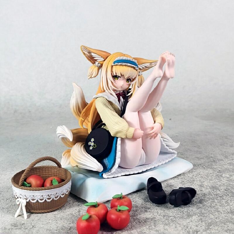 

Song Of Blooming Season Suzuran Beautiful Girls Arknights Model Small Fox Anime Figurine Activity Accessories Desktop Ornament Children Playthings