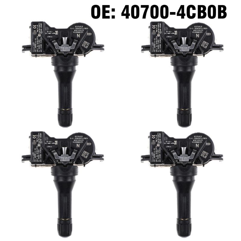 

4 PCS Автомобільна TPMS система датчиків тиску в шинах 407004CB0B для Renault Espace Kadjar Kangoo Koleos Megane Scenic Talisman