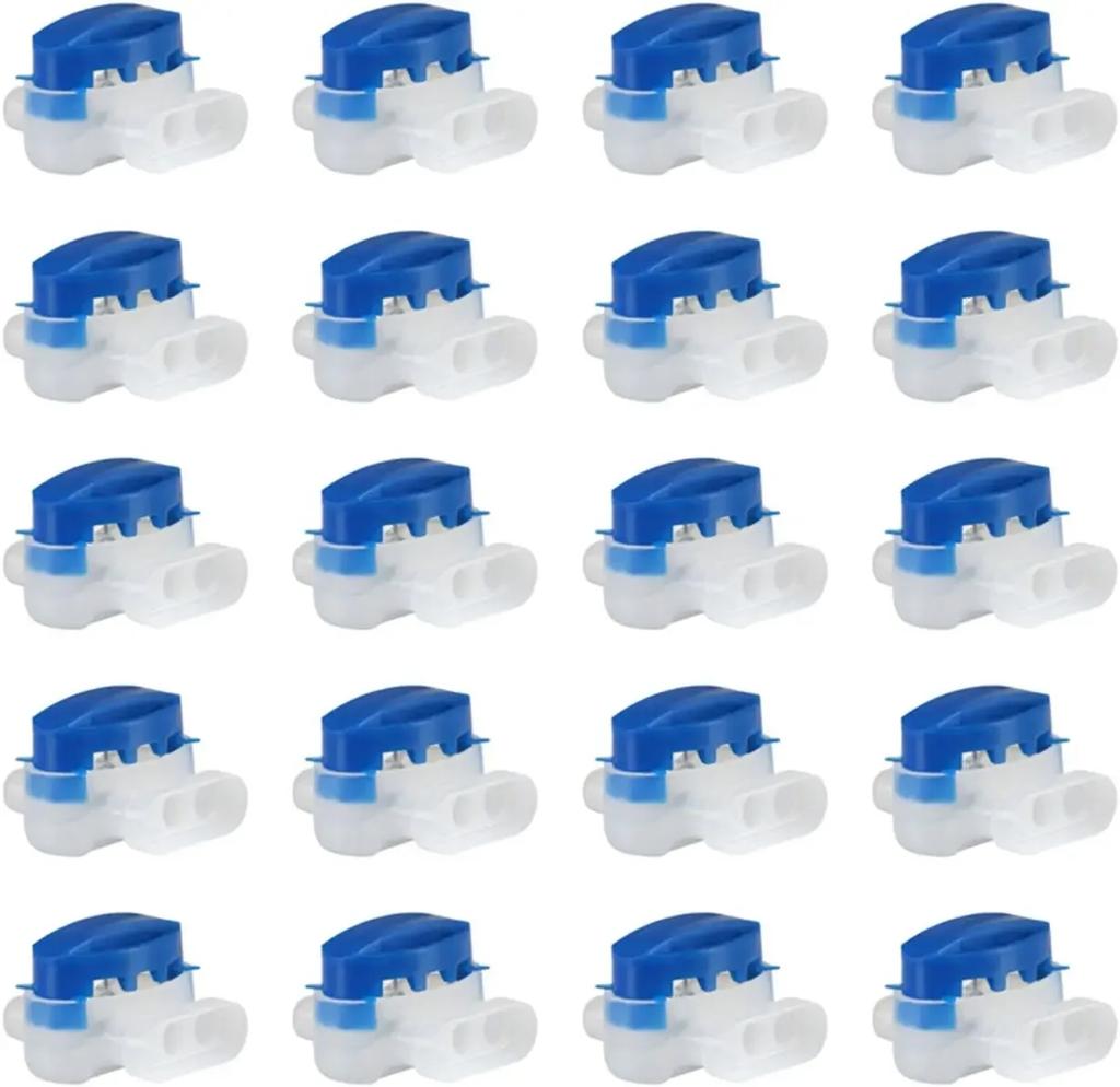 10/20pcs Waterproof Gel Connector Terminal 3 Pins Electrical Cable Connectors 314 Robotic Lawnmower Cable Connector Accessories