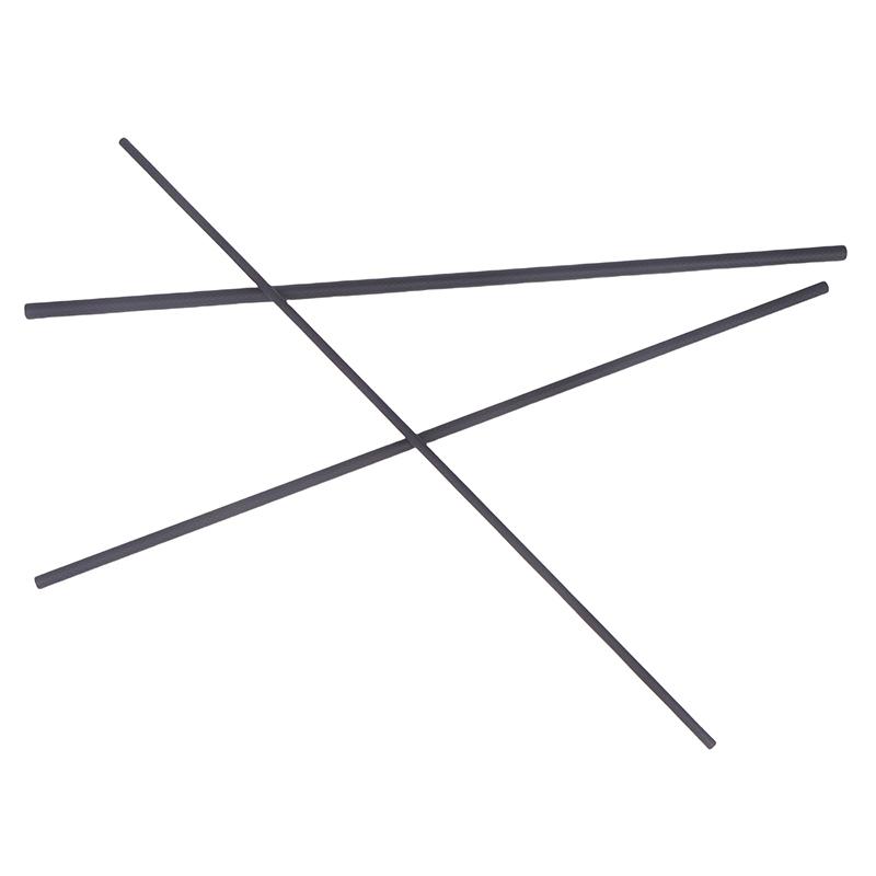 1 Stück Schlichtes Mattes Kohlefaserrohr Drohnenzubehör Außendurchmesser 6*4mm 8*6mm 10*8mm Länge 500mm Fabrik CNC-Zuschnitt