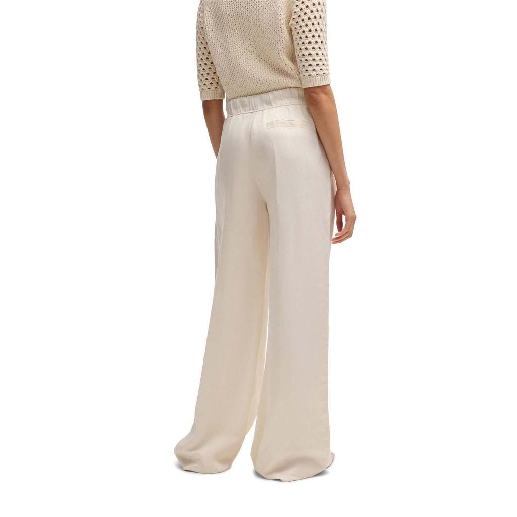 BOSS Womens/Ladies Taualy-W Relaxed Fit Trousers